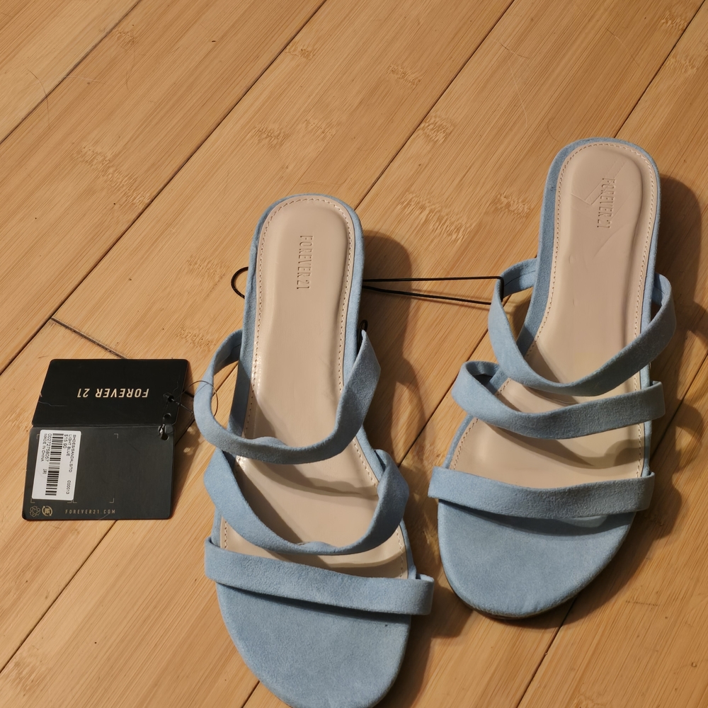 Forever 21 Women's Blue Sandals